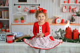 Swoon Baby Bliss Pocket Dress - 2273 Candy Cane Lane Collection - Let Them Be Little, A Baby & Children's Clothing Boutique
