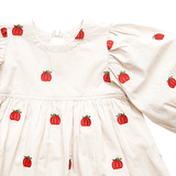 Pink Chicken Bea Dress - Pumpkin Embroidery - Let Them Be Little, A Baby & Children's Clothing Boutique