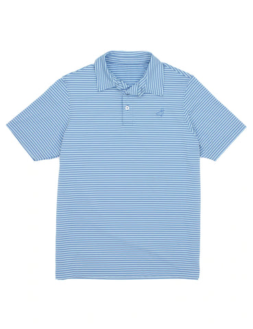 Properly Tied Men’s Waverly Polo - Aquatic - Let Them Be Little, A Baby & Children's Clothing Boutique