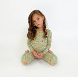 Bellabu Bear 2 piece PJ Set - Forest Friends - Let Them Be Little, A Baby & Children's Clothing Boutique