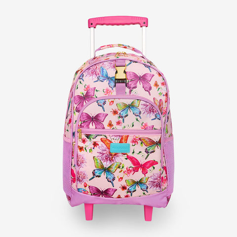 Posh Peanut Rolling Backpack - Watercolor Butterfly - Let Them Be Little, A Baby & Children's Clothing Boutique