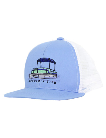 Properly Tied Youth Trucker Hat - Pontoon - Let Them Be Little, A Baby & Children's Clothing Boutique
