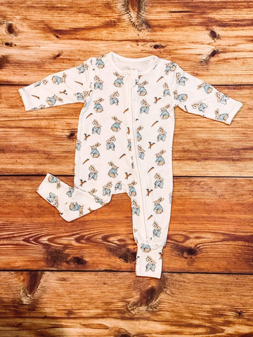 Two Peas Convertible Zip Romper - Benny Bunny - Let Them Be Little, A Baby & Children's Clothing Boutique