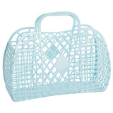 Sun Jellies Retro Basket Large - Blue - Let Them Be Little, A Baby & Children's Boutique