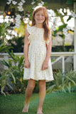 Pink Chicken Amy Dress - Ditsy Oranges - Let Them Be Little, A Baby & Children's Clothing Boutique