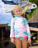 Shade Critters Rashguard Set - Preppy Tie Dye - Let Them Be Little, A Baby & Children's Clothing Boutique