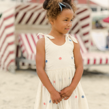 Pink Chicken Taylor Dress - Red & Blue Polka Dot - Let Them Be Little, A Baby & Children's Clothing Boutique