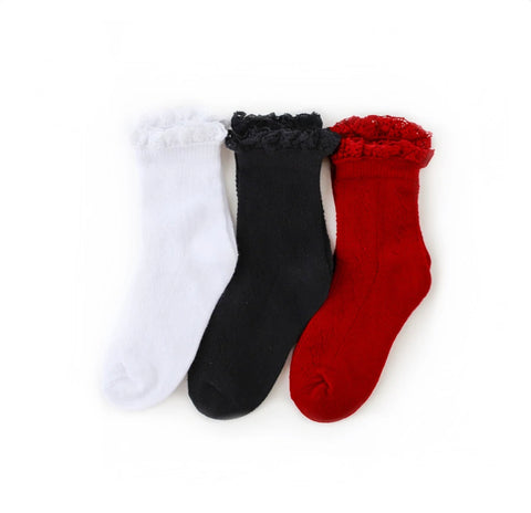 Little Stocking Co. Midi 3 Pack - Minnie Fancy - Let Them Be Little, A Baby & Children's Clothing Boutique