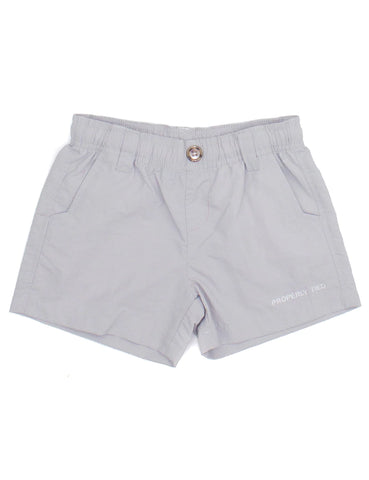 Properly Tied Mallard Short - Light Grey - Let Them Be Little, A Baby & Children's Clothing Boutique