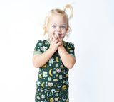 Emerson & Friends Short Sleeve Bamboo PJ Set - Lucky Charm - Let Them Be Little, A Baby & Children's Clothing Boutique
