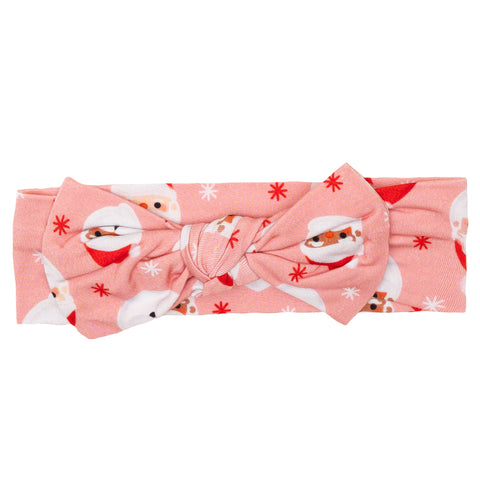 Macaron + Me Bow Headband - Vintage Santa - Let Them Be Little, A Baby & Children's Clothing Boutique