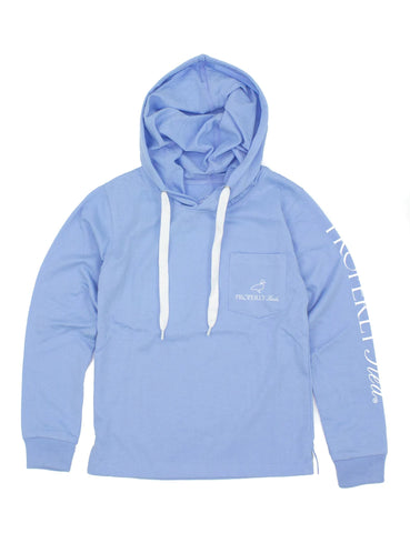 Properly Tied Gulf Hoodie - Light Blue - Let Them Be Little, A Baby & Children's Clothing Boutique