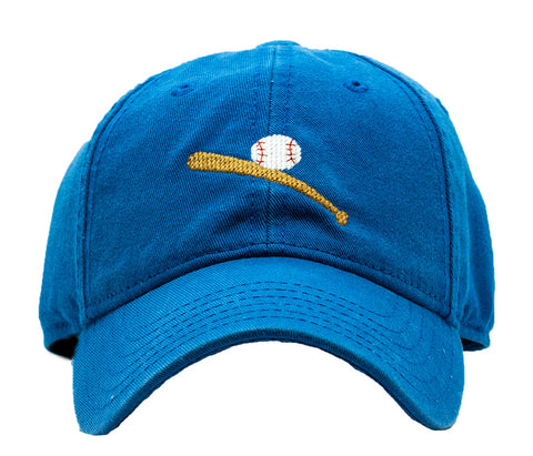 Harding Lane Kids Hat - Baseball on Cobalt - Let Them Be Little, A Baby & Children's Clothing Boutique