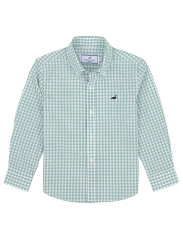Properly Tied Season Sportshirt - Everglade - Let Them Be Little, A Baby & Children's Clothing Boutique