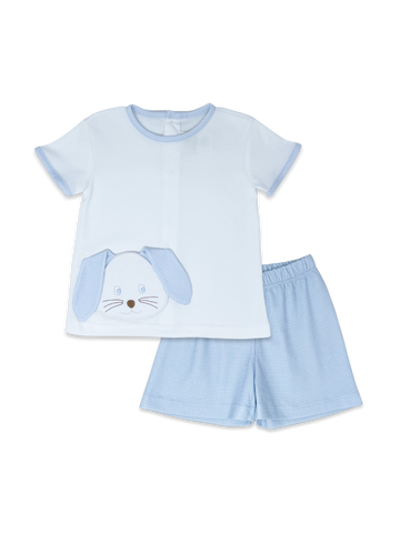 Lullaby Set Preston Short Set - Bunny - Let Them Be Little, A Baby & Children's Clothing Boutique