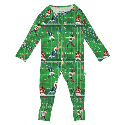 Hanlyn Collective Zip Rompsie w/ Convertible Foot - The Calm Before the Score - Let Them Be Little, A Baby & Children's Clothing Boutique