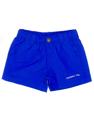 Properly Tied Mallard Short - Royal Blue - Let Them Be Little, A Baby & Children's Clothing Boutique