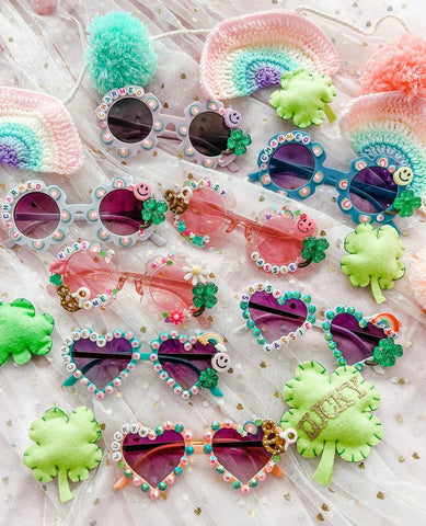 Sienna's Sunnies Charmed Sunglasses - St. Patrick's Day Collection - Let Them Be Little, A Baby & Children's Clothing Boutique