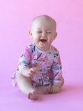 Charming Mary Skirted Bodysuit - Harlow Carr Rose - Let Them Be Little, A Baby & Children's Clothing Boutique