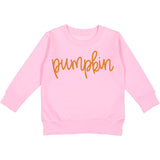 Sweet Wink Long Sleeve Sweatshirt - Pumpkin Lt Pink - Let Them Be Little, A Baby & Children's Clothing Boutique