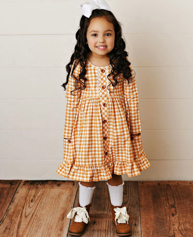 Swoon Baby Prim Gingham Pocket Dress - 2211 Boho Ditsy Floral Collection - Let Them Be Little, A Baby & Children's Clothing Boutique