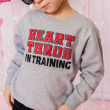 Sweet Wink Long Sleeve Sweatshirt - Heart Throb in Training - Let Them Be Little, A Baby & Children's Clothing Boutique
