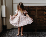 City Mouse Shirred Waist Dress - Pastel Gardens - Let Them Be Little, A Baby & Children's Clothing Boutique