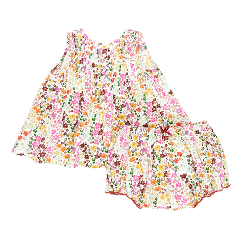 Pink Chicken Jaipur 2 Piece Set - Multi Ditsy Floral - Let Them Be Little, A Baby & Children's Clothing Boutique
