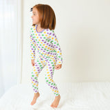 Macaron + Me Long Sleeve Toddler PJ Set - Mardi Gras Macarons - Let Them Be Little, A Baby & Children's Clothing Boutique