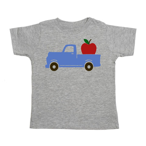 Sweet Wink Short Sleeve Tee - Apple Truck - Let Them Be Little, A Baby & Children's Clothing Boutique