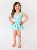 Posh Peanut One Piece Twirl Skirt Swimsuit - Donut - Let Them Be Little, A Baby & Children's Clothing Boutique