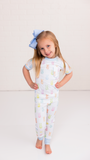 Nola Tawk Short Sleeve Organic Cotton PJ Set - Hoppy Easter - Let Them Be Little, A Baby & Children's Clothing Boutique