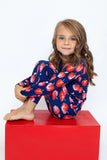 Little Pajama Co. Long Sleeve 2 Piece Set - Apples - Let Them Be Little, A Baby & Children's Clothing Boutique