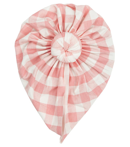 Angel Dear Bamboo Headwrap - Pink Gingham - Let Them Be Little, A Baby & Children's Clothing Boutique