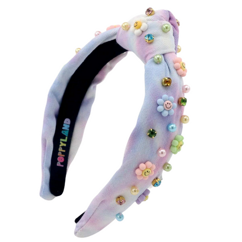 Poppyland Headband - Smiley Flower - Let Them Be Little, A Baby & Children's Clothing Boutique