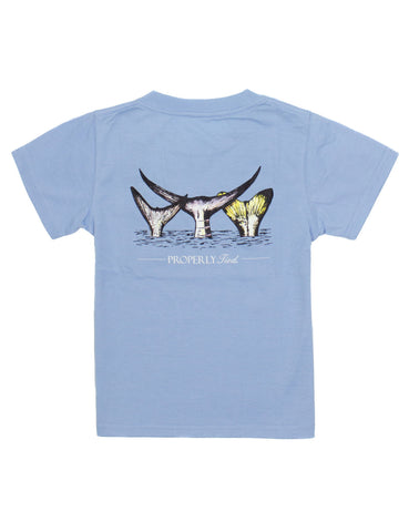 Properly Tied Short Sleeve Signature Tee - Fish Out Of Water - Let Them Be Little, A Baby & Children's Clothing Boutique