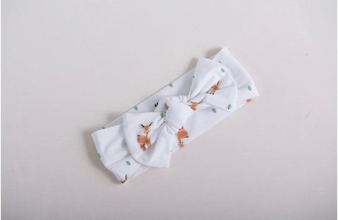 Macaron + Me Bow Headband - Sweet Deer - Let Them Be Little, A Baby & Children's Boutique