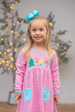 Trotter Street Kids Pocket Dress - Merry & Bright - Let Them Be Little, A Baby & Children's Clothing Boutique