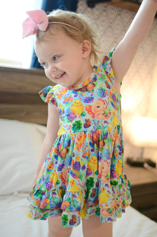 Ollee and Belle Toddler Belle Dress - Sunday - Let Them Be Little, A Baby & Children's Clothing Boutique