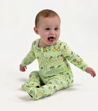Bellabu Bear Convertible Footie - Easter Isle Green - Let Them Be Little, A Baby & Children's Clothing Boutique