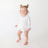 Parz by Posh Peanut Long Sleeve Bubble Romper Dress - Darby - Let Them Be Little, A Baby & Children's Clothing Boutique