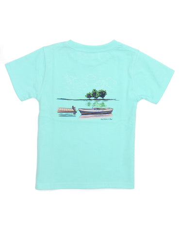Properly Tied Short Sleeve Signature Tee - Boat Dock - Let Them Be Little, A Baby & Children's Clothing Boutique