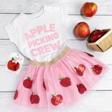 Sweet Wink Short Sleeve Tee - Apple Picking Crew - Let Them Be Little, A Baby & Children's Clothing Boutique