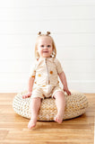 Kiki + Lulu Short Sleeve Shortie Zip Romper - Suns - Let Them Be Little, A Baby & Children's Clothing Boutique