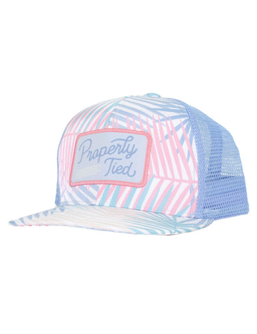 Properly Tied Sportsman Youth Trucker Hat - Palm - Let Them Be Little, A Baby & Children's Clothing Boutique