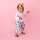 Posh Peanut Long Sleeve Peterpan Collar Bodysuit & Skirted Legging Set - Faye - Let Them Be Little, A Baby & Children's Clothing Boutique