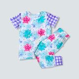 Ollee and Belle Two-Piece Short Sleeve PJ Set - Amelia - Let Them Be Little, A Baby & Children's Clothing Boutique