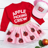 Sweet Wink Long Sleeve Sweatshirt - Apple Picking - Let Them Be Little, A Baby & Children's Clothing Boutique