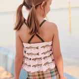 Pink Chicken Joy Tankini - Pink Rainbow Trout - Let Them Be Little, A Baby & Children's Clothing Boutique