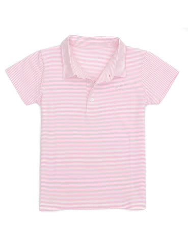 Properly Tied Jackson Polo - Light Pink - Let Them Be Little, A Baby & Children's Clothing Boutique